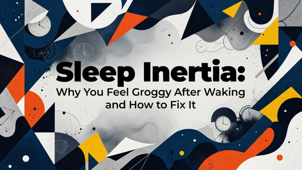 Professional header image for industry analysis: Sleep Inertia: Why You Feel Groggy After Waking and How t...